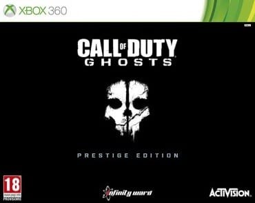 Call of duty Ghost Prestige edition sur xbox 360