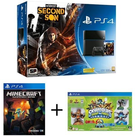 Console PS4 + 3 jeux
