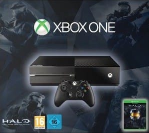 Console Xbox One avec deux jeux
