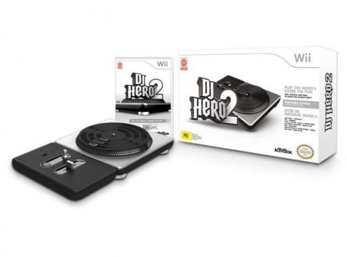 DJ Hero sur Wii avec platine