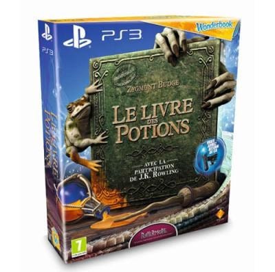 Livre des potions et wonderbook sur PS3