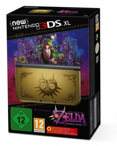 console New 3DS XL collector Majora's Mask