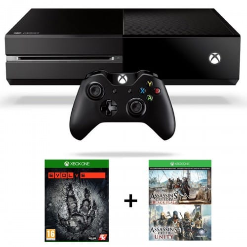 Bon plan console Xbox One avec 3 jeux