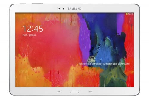 galaxy tab pro 10 blanche