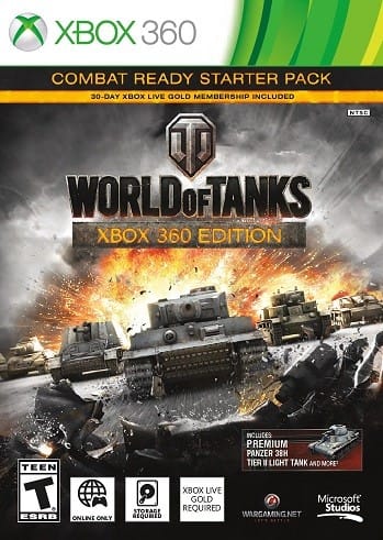 world of tanks sur xbox 360