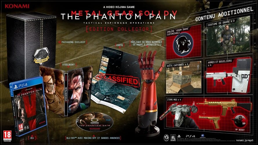 Metal gear solid phantom pain collector
