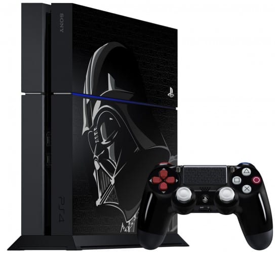 console ps4 star wars dark vador
