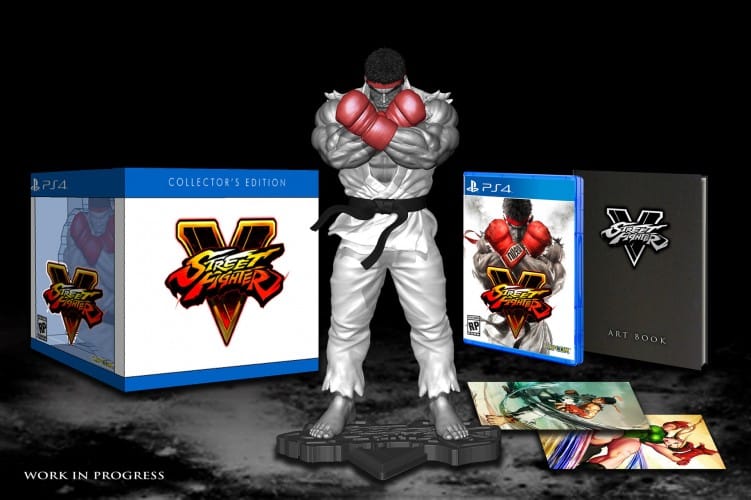street fighter 5 édition collector ps4