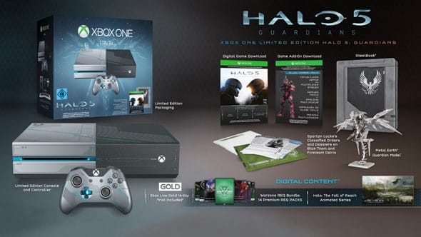 console xbox one halo 5 collector