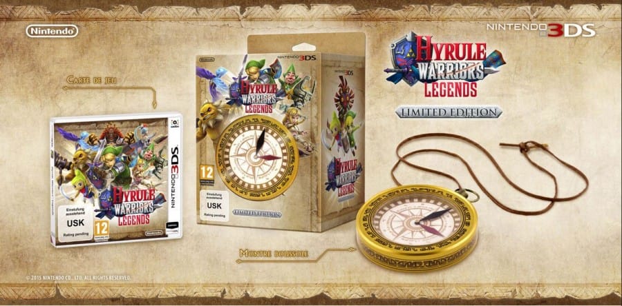 hyrule warriors legends collector sur 3ds
