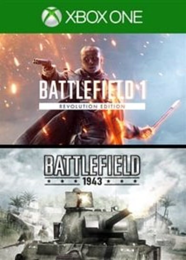Bon plan Battlefield 1 Revolution + 1943 à 4.23€ sur Xbox One