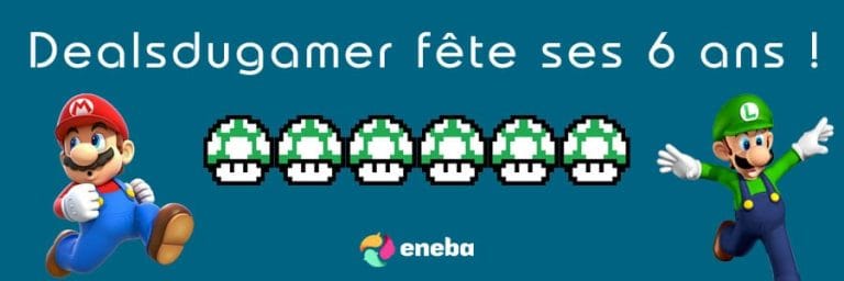 Évènement : Dealsdugamer fête ses 6 ans !