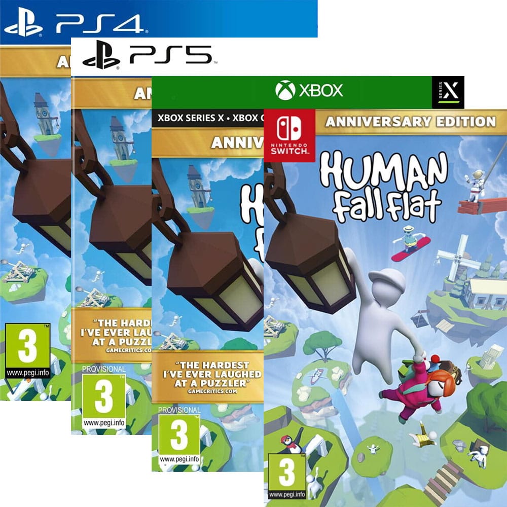 Bon plan Human Fall Flat Anniversary Edition sur PS5, PS4, Xbox ou Switch