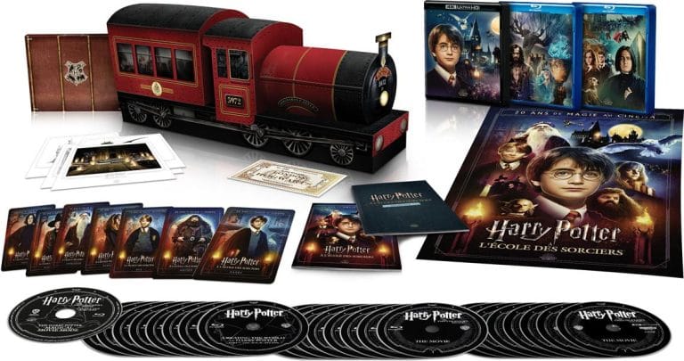 [EXPIRÉ] [Expiré] Coffret Train intégrale des 8 films Harry Potter à 83.99€