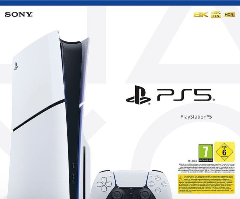 Console PS5 Slim avec lecteur Blu-ray à 509 €