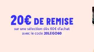 20 euro lego cdiscount