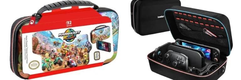 Quelles sont les meilleures pochettes de transport pour Nintendo Switch 2 ?