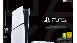 ps5 slim digitale edition 2 manettes