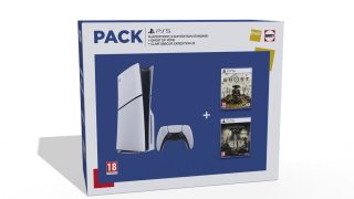 Pack PS5 Slim + lecteur Blu-ray + Ghost of Yotei + Expedition 33 à 599.99€ Pack PS5 Slim + lecteur Blu-ray + Ghost of Yotei + Expedition