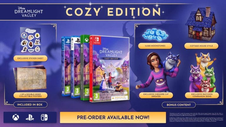 Disney Dreamlight Valley Cozy Edition à 20 € sur PS5