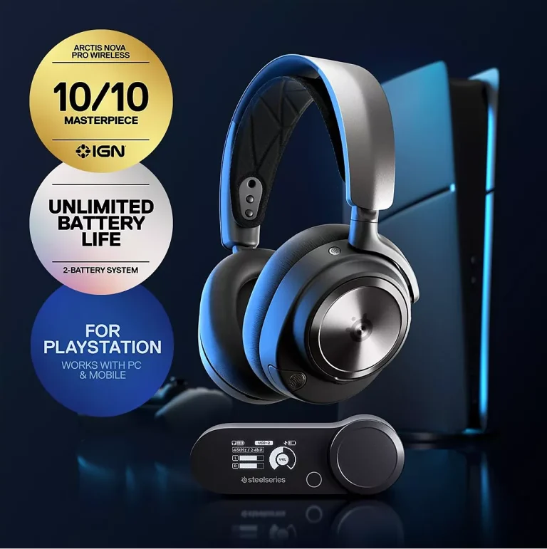 [Expiré] Casque gaming Steelseries Arctis Nova Pro Wireless à 149.99 € pour PS5 et PC