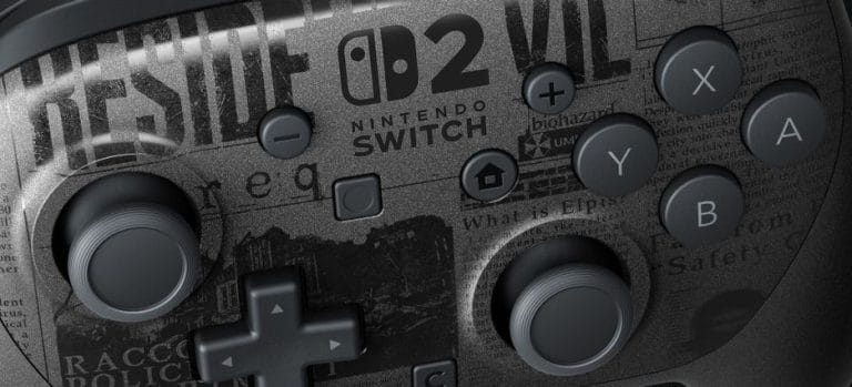 Manette Switch Pro 2 Edition Resident Evil Requiem à 79.99 € pour Switch 2