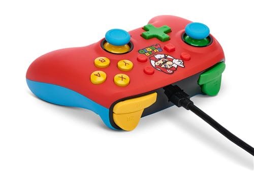 Nano manette filaire améliorée Mario Medley à 6.49 € pour Nintendo Switch