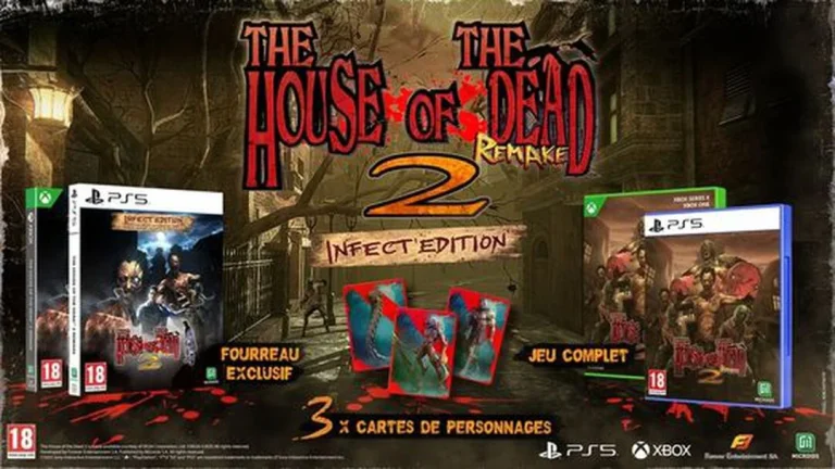 The House of the Dead 2 Remake Infect&rsquo;Edition à 19.99 € sur Switch et 20 € sur Xbox